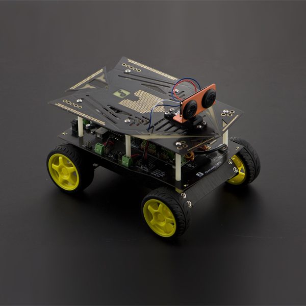 Cherokey: A 4WD Arduino Basic Robot Building Kit - KD Robot Kit